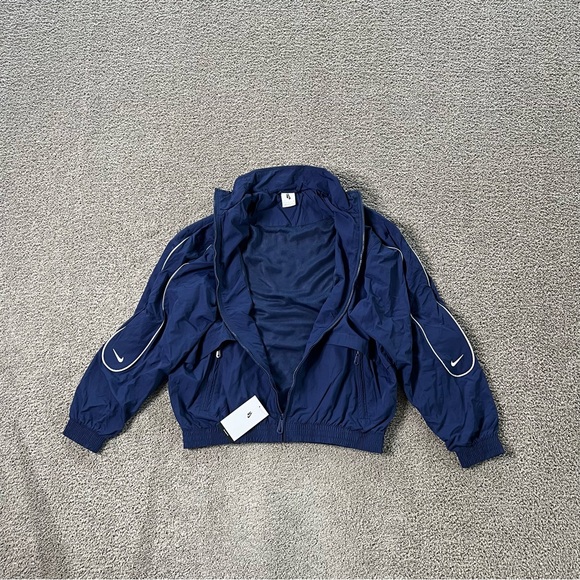 Nike Sportswear Solo Swoosh Woven Track Jacket Men’s Size Small - Picture 2 of 11